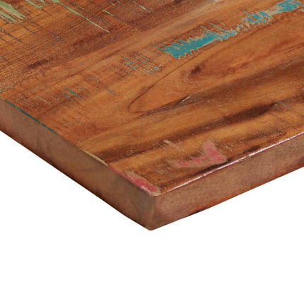 bordplade 70x40x3,8 cm rektangulær massivt genbrugstræ