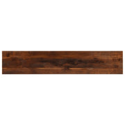 bordplade 180x30x2,5 cm rektangulær massivt genbrugstræ