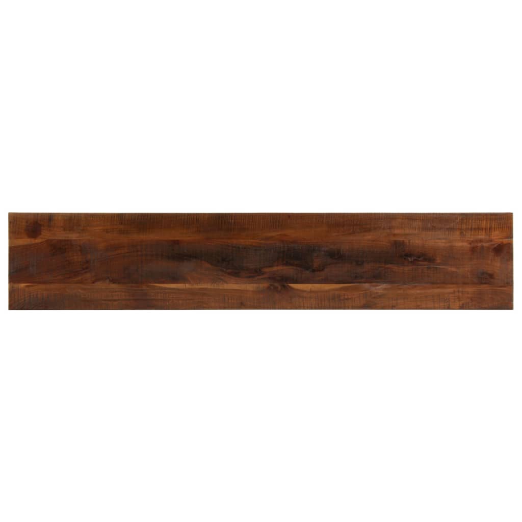 bordplade 140x40x2,5 cm rektangulær massivt genbrugstræ