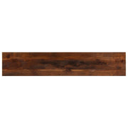 bordplade 140x40x2,5 cm rektangulær massivt genbrugstræ