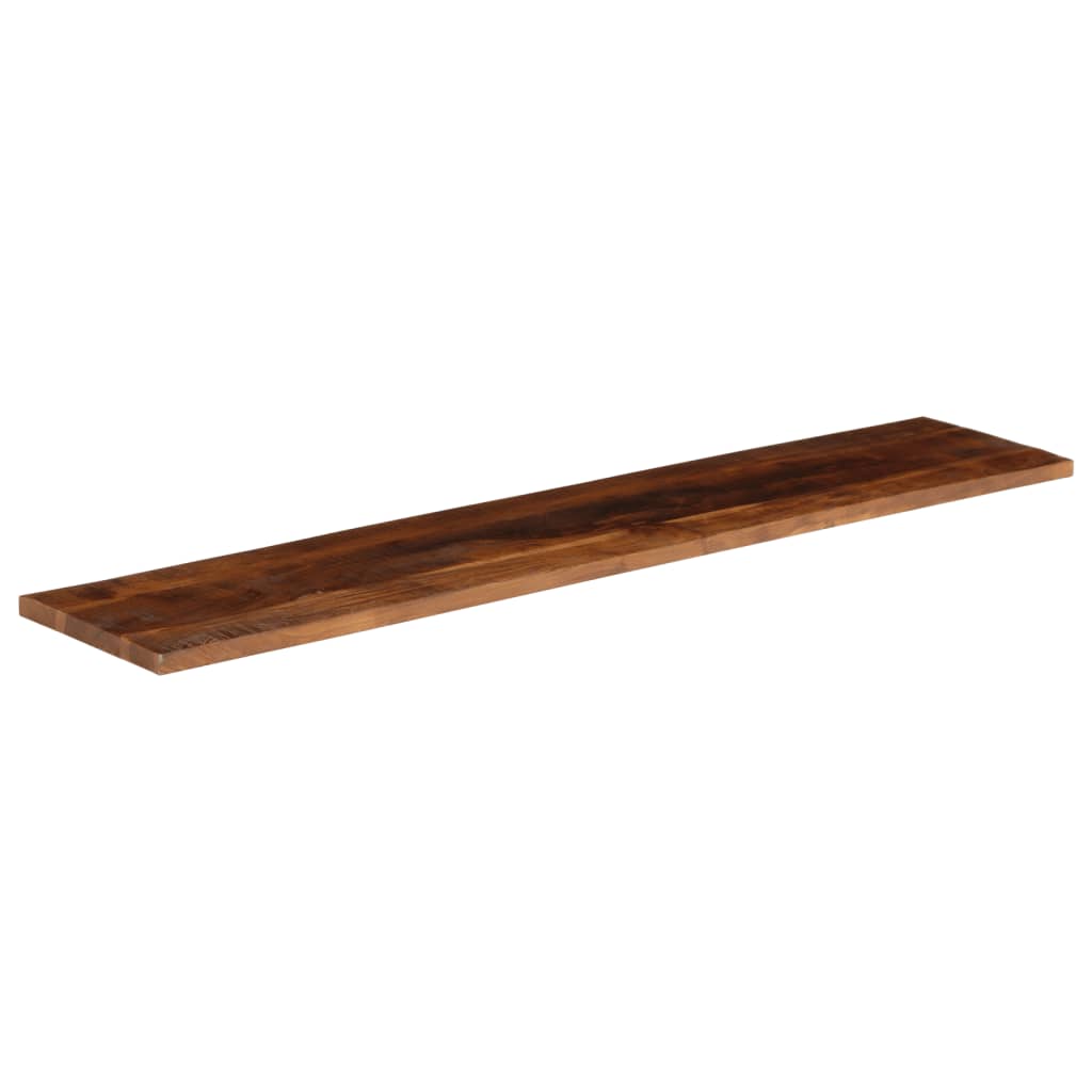 bordplade 140x40x2,5 cm rektangulær massivt genbrugstræ