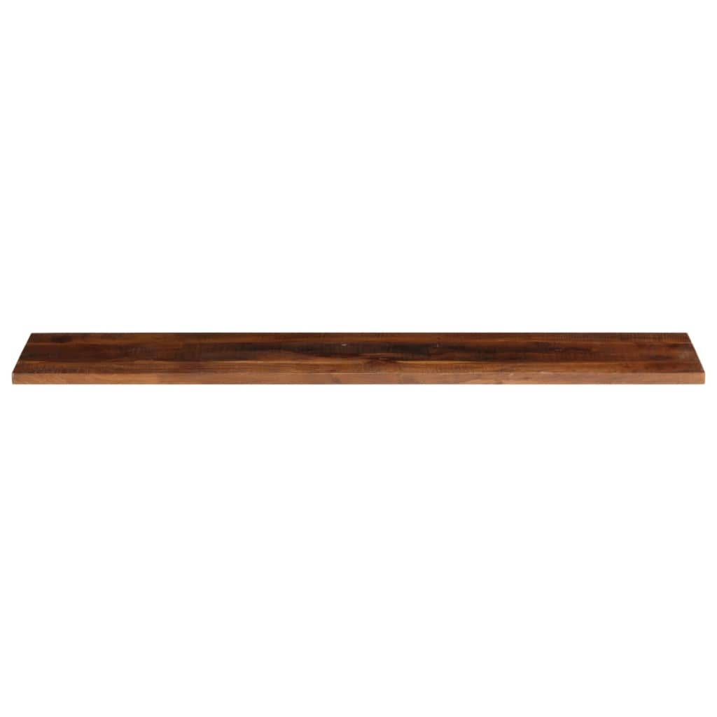 bordplade 140x40x2,5 cm rektangulær massivt genbrugstræ