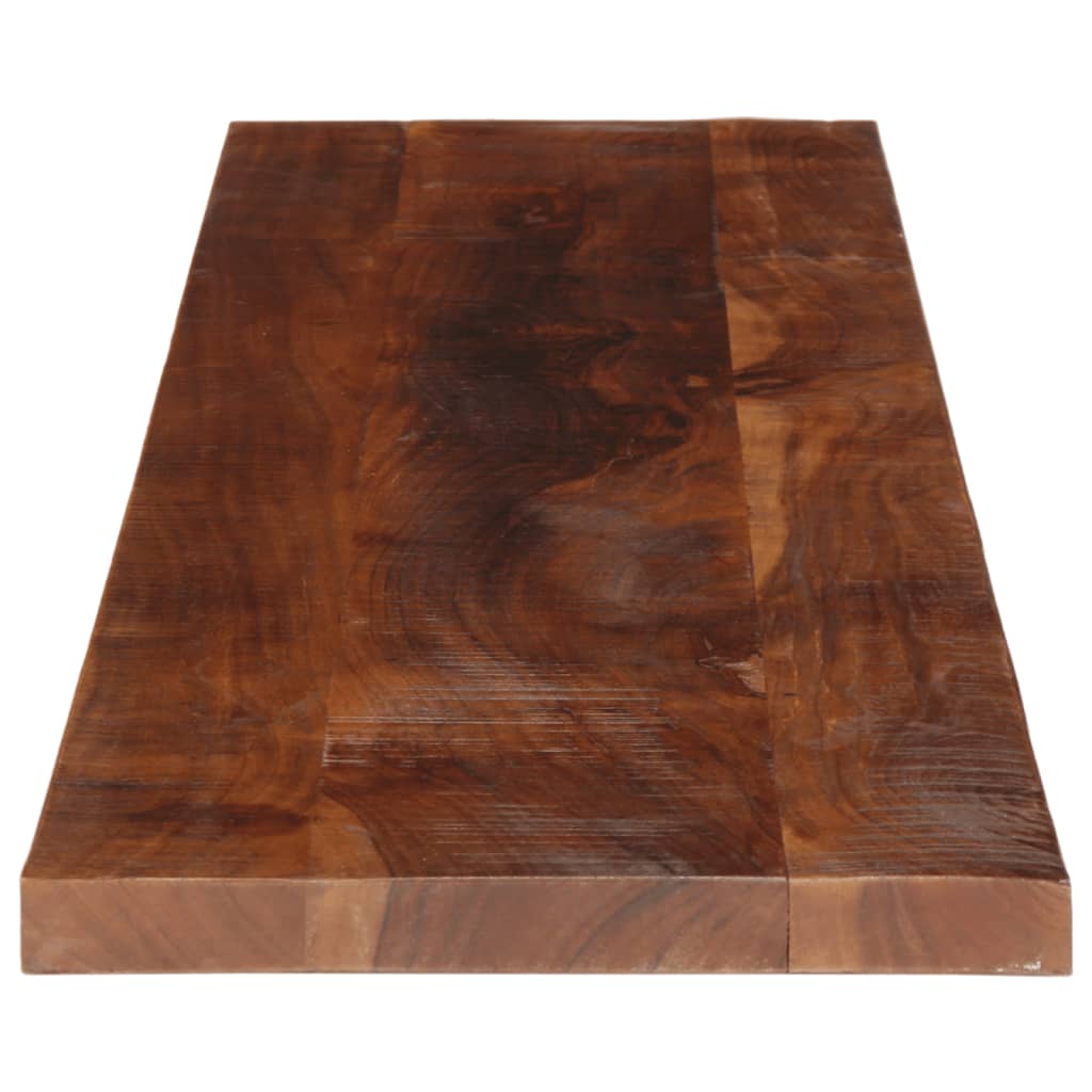 bordplade 140x40x2,5 cm rektangulær massivt genbrugstræ