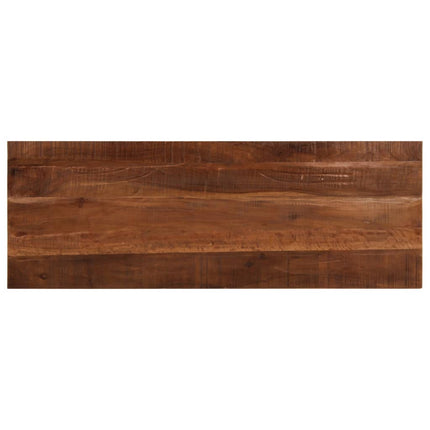 bordplade 140x50x2,5 cm rektangulær massivt genbrugstræ