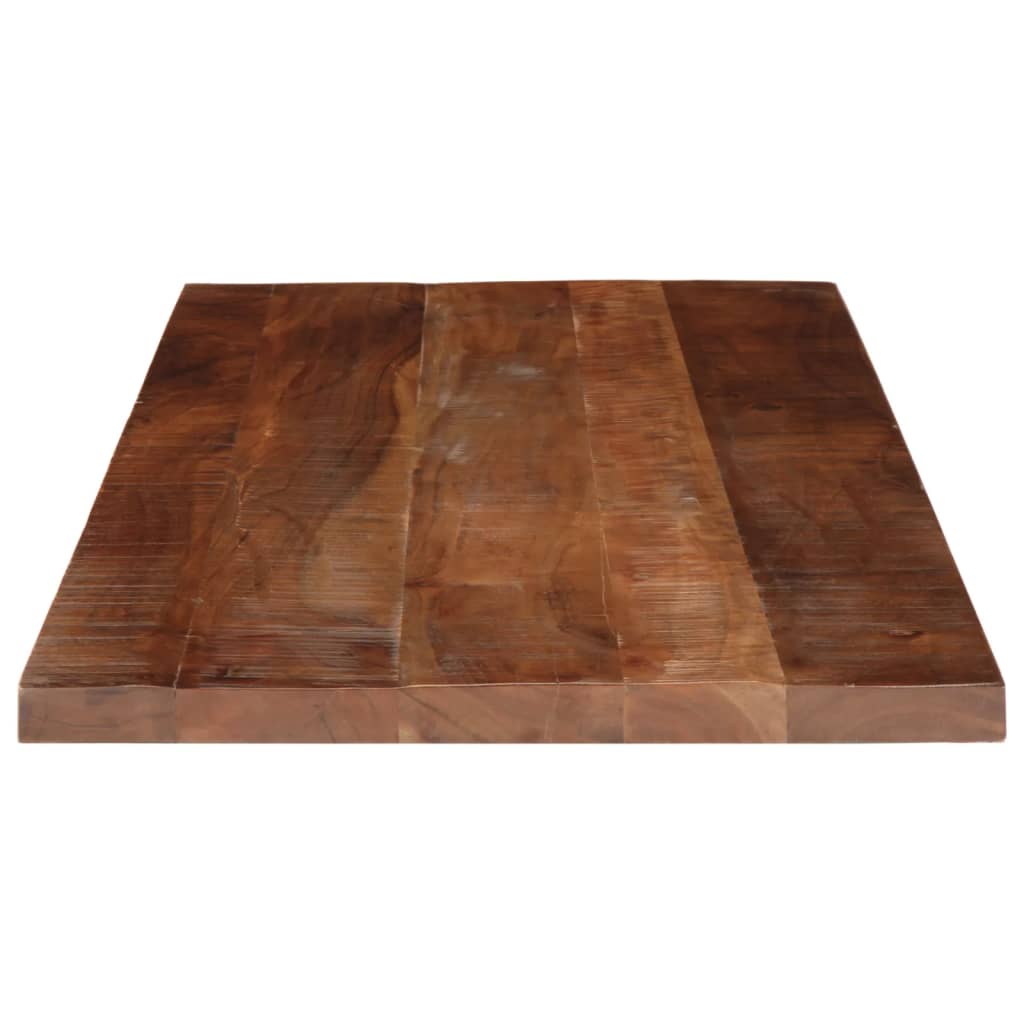 bordplade 140x50x2,5 cm rektangulær massivt genbrugstræ