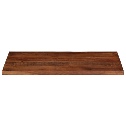bordplade 110x60x2,5 cm rektangulær massivt genbrugstræ