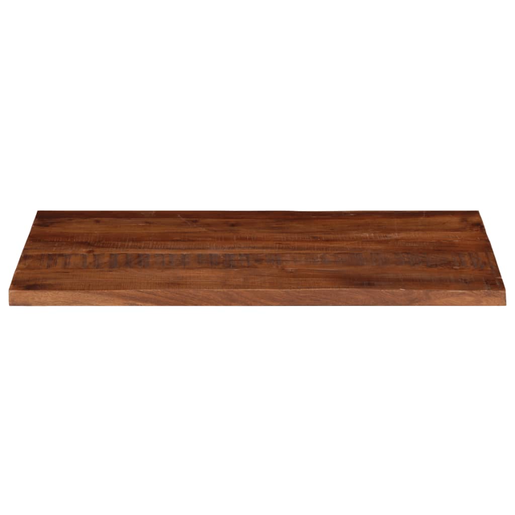 bordplade 120x70x2,5 cm rektangulær massivt genbrugstræ