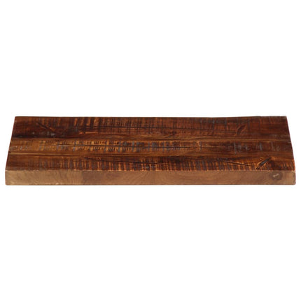 bordplade 40x20x3,8 cm rektangulær massivt genbrugstræ
