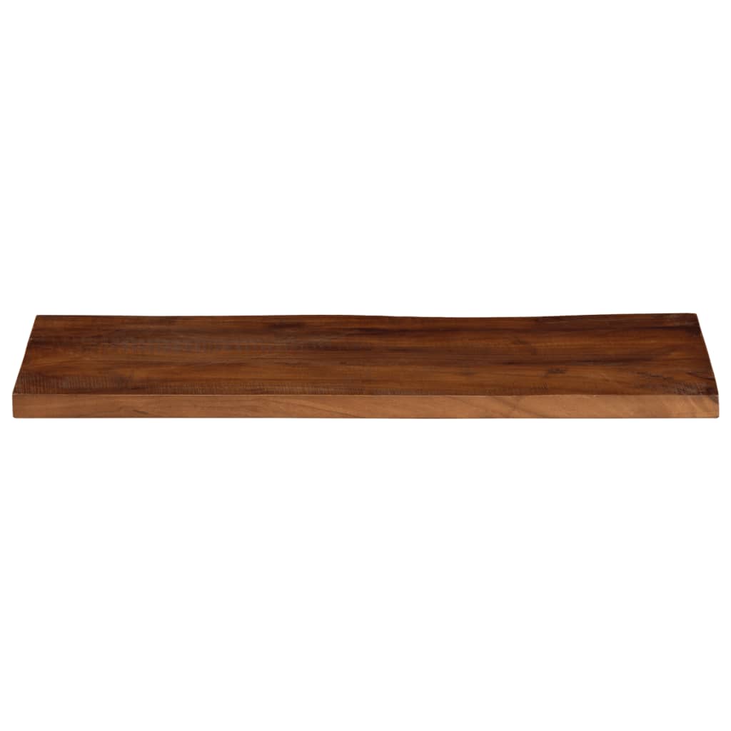 bordplade 70x60x3,8 cm rektangulær massivt genbrugstræ