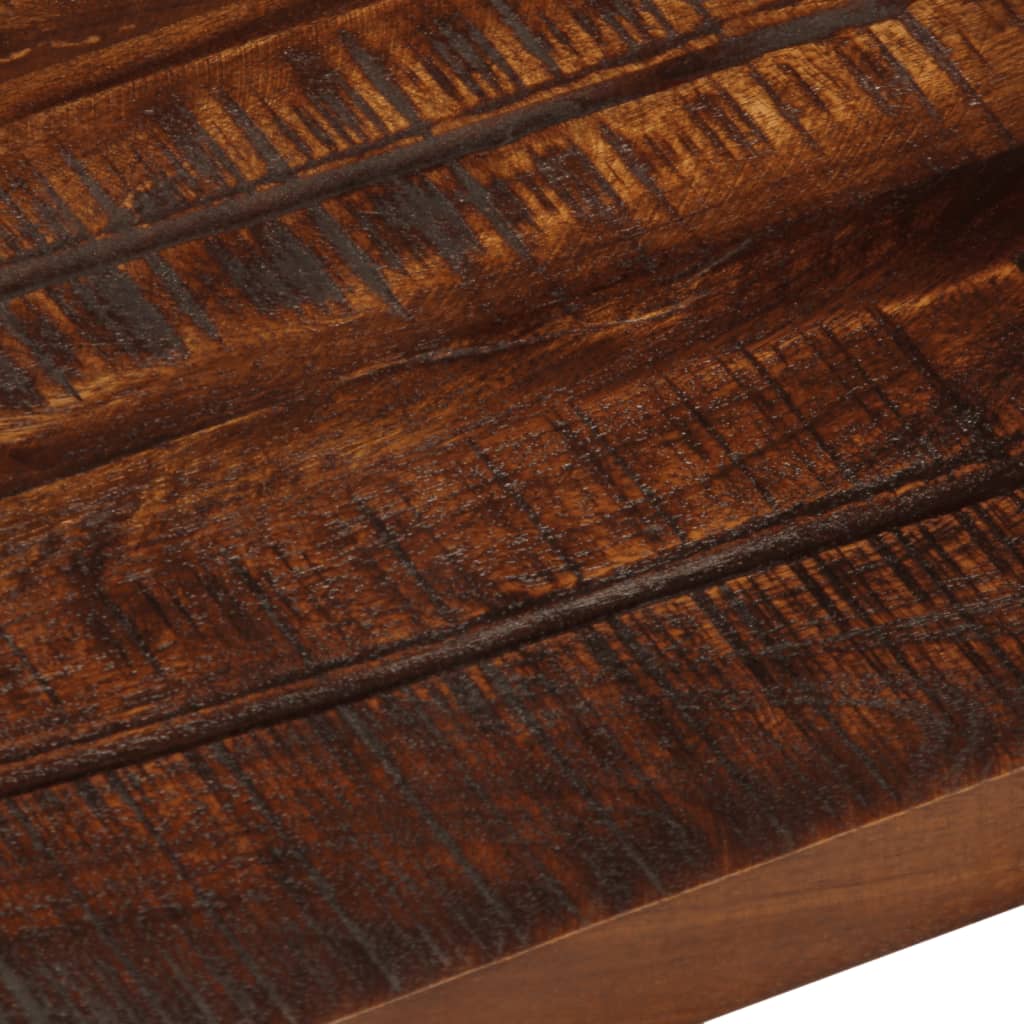 bordplade 50x30x3,8 cm rektangulær massivt genbrugstræ
