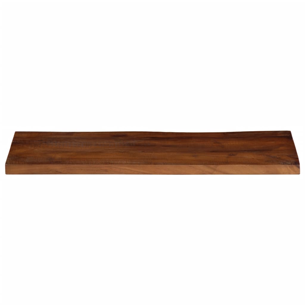 bordplade 90x30x3,8 cm rektangulær massivt genbrugstræ