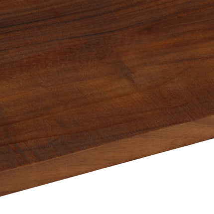 bordplade 90x30x3,8 cm rektangulær massivt genbrugstræ