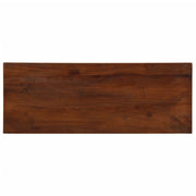 bordplade 70x40x3,8 cm rektangulær massivt genbrugstræ