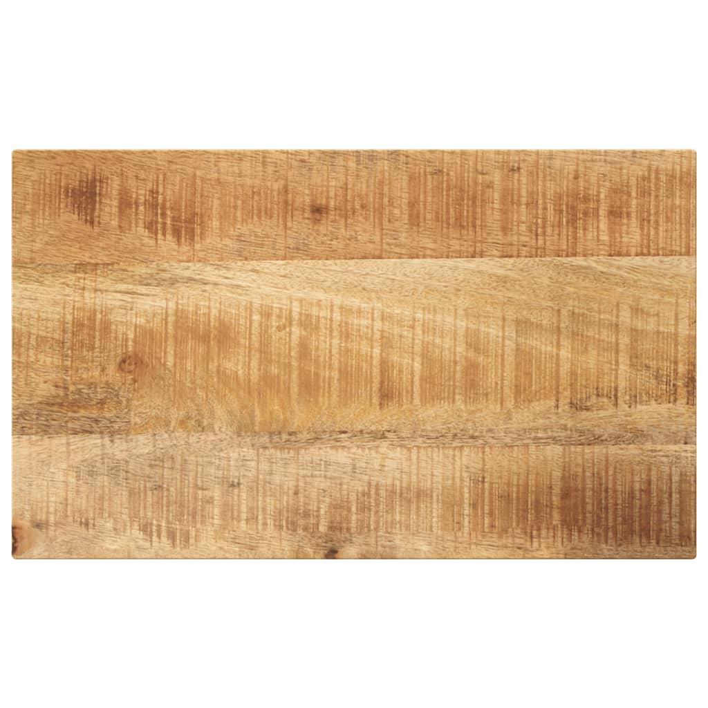 Bordplade 60x30x2,5 Cm Rektangulær Massivt Ru Mangotræ - Vidaxl