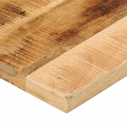 bordplade 60x30x2,5 cm rektangulær massivt ru mangotræ