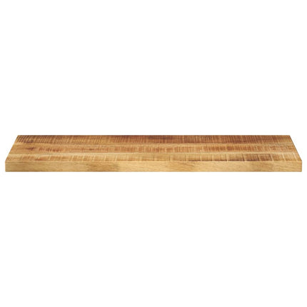 bordplade 90x30x2,5 cm rektangulær massivt ru mangotræ