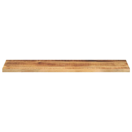 bordplade 110x30x2,5 cm rektangulær massivt ru mangotræ