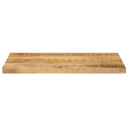 bordplade 50x40x2,5 cm rektangulær massivt ru mangotræ