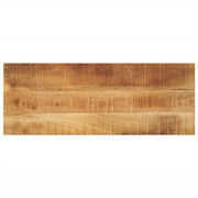 bordplade 70x40x2,5 cm rektangulær massivt ru mangotræ