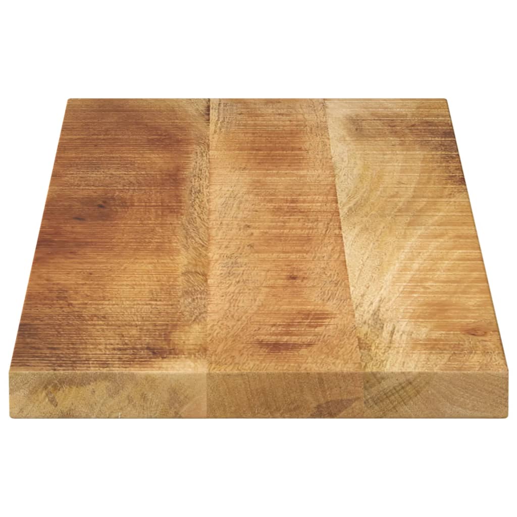bordplade 70x40x2,5 cm rektangulær massivt ru mangotræ