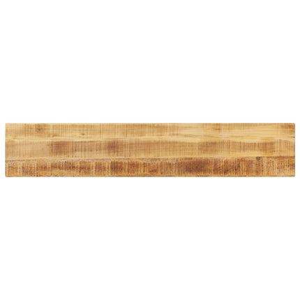 bordplade 160x40x2,5 cm rektangulær massivt ru mangotræ