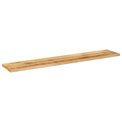 bordplade 180x40x2,5 cm rektangulær massivt ru mangotræ