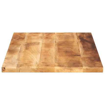 bordplade 100x60x1,5 cm rektangulær massivt ru mangotræ