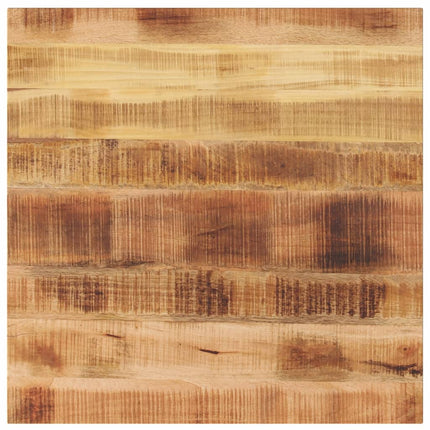bordplade 70x70x1,5 cm firkantet massivt ru mangotræ