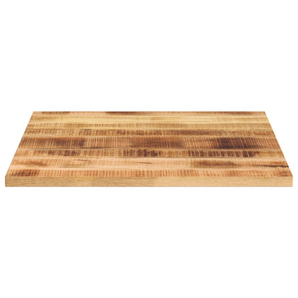 bordplade 70x70x1,5 cm firkantet massivt ru mangotræ