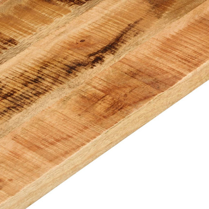 bordplade 70x70x1,5 cm firkantet massivt ru mangotræ