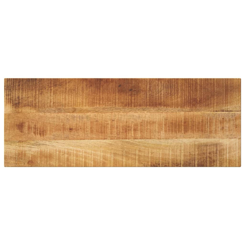 vidaXL bordplade 90x20x3,8 cm rektangulær massivt ru mangotræ