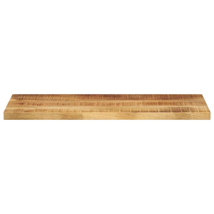 bordplade 90x20x3,8 cm rektangulær massivt ru mangotræ