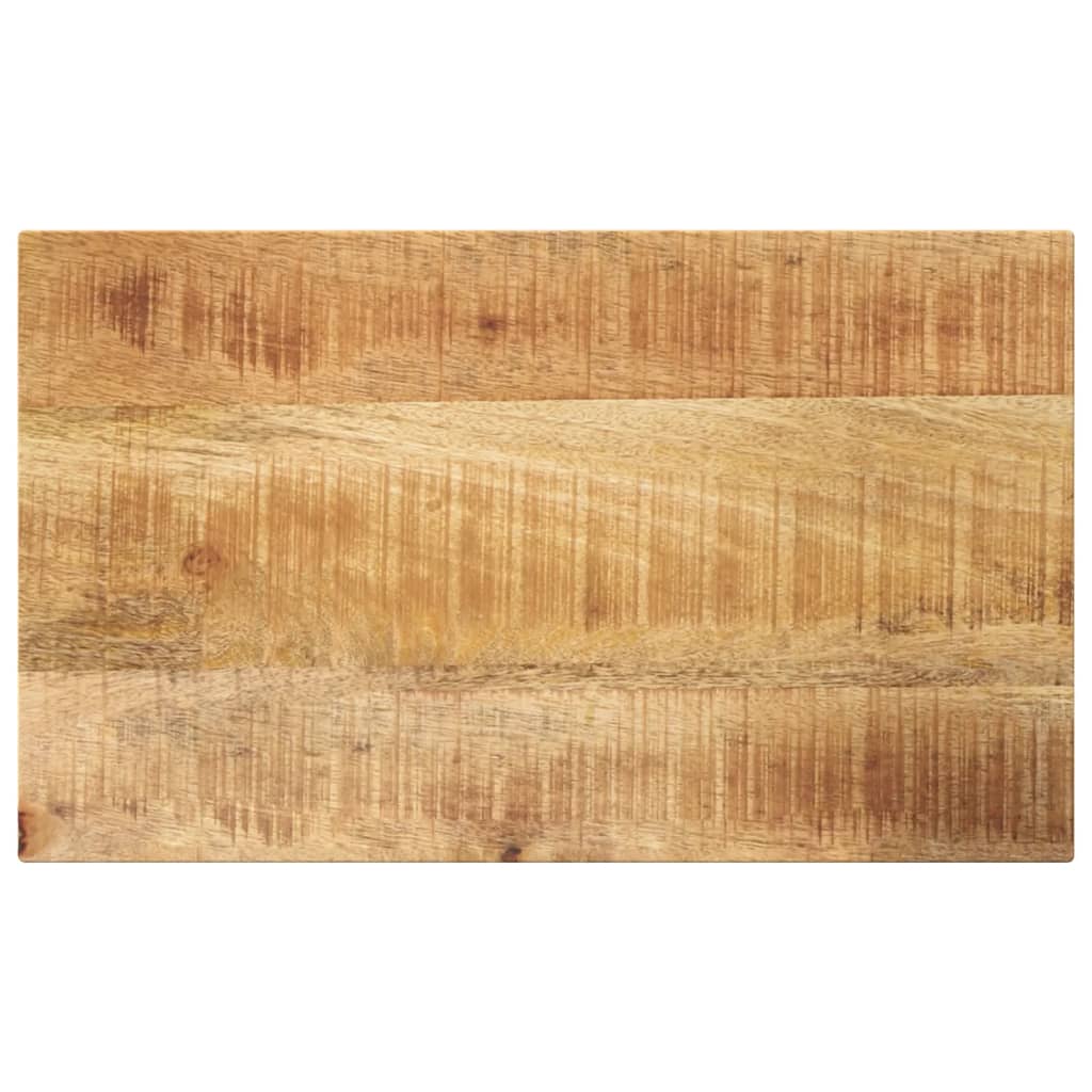 vidaXL bordplade 50x30x3,8 cm rektangulær massivt ru mangotræ