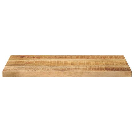 bordplade 50x40x3,8 cm rektangulær massivt ru mangotræ