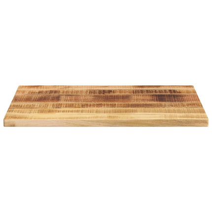 bordplade 70x50x3,8 cm rektangulær massivt ru mangotræ