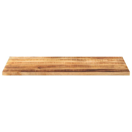 bordplade 100x50x3,8 cm rektangulær massivt ru mangotræ