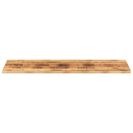 bordplade 160x50x3,8 cm rektangulær massivt ru mangotræ
