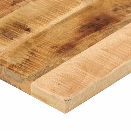 bordplade 160x50x3,8 cm rektangulær massivt ru mangotræ