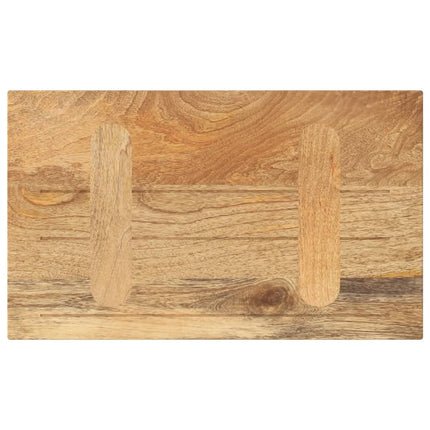bordplade 50x20x2,5 cm rektangulær massivt mangotræ