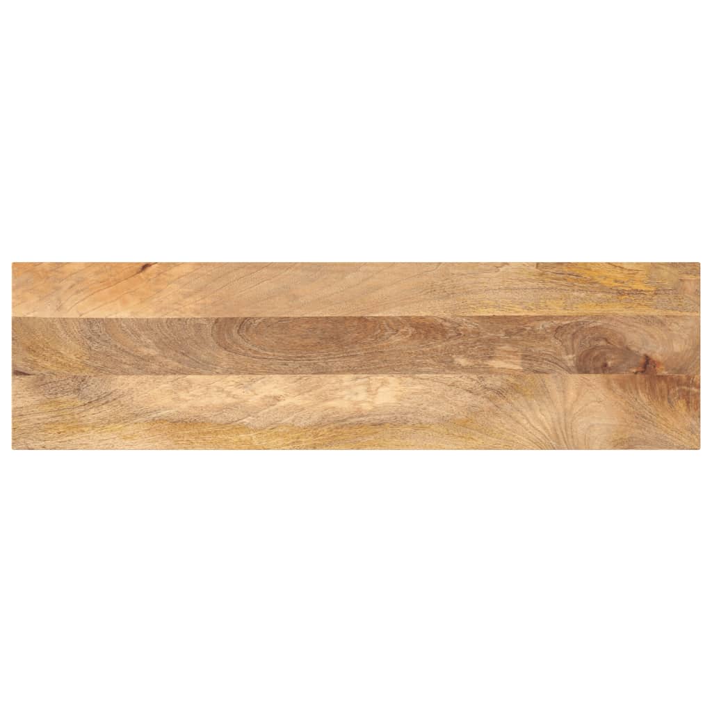 vidaXL bordplade 100x20x2,5 cm rektangulær massivt mangotræ