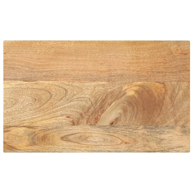 bordplade 50x30x2,5 cm rektangulær massivt mangotræ