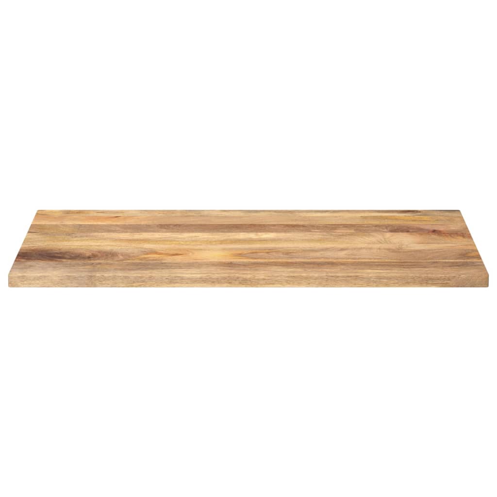 bordplade 120x50x2,5 cm rektangulær massivt mangotræ