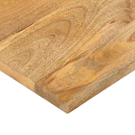 bordplade 60x60x2,5 cm firkantet massivt mangotræ