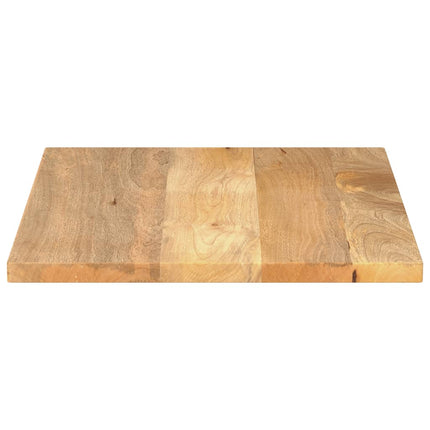 bordplade 70x60x2,5 cm rektangulær massivt mangotræ