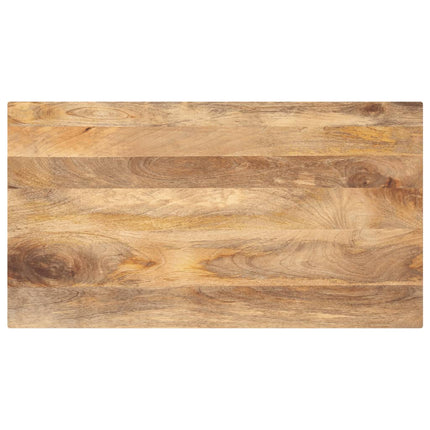bordplade 100x70x2,5 cm rektangulær massivt mangotræ