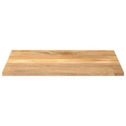 bordplade 100x80x2,5 cm rektangulær massivt mangotræ