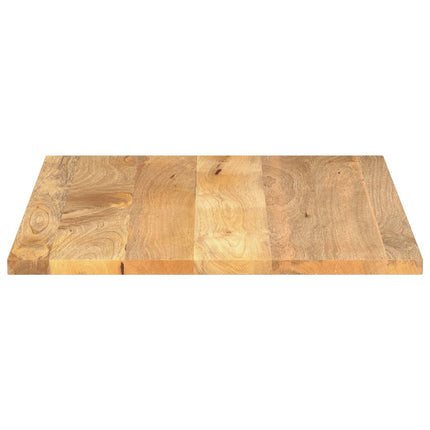 bordplade 100x80x2,5 cm rektangulær massivt mangotræ