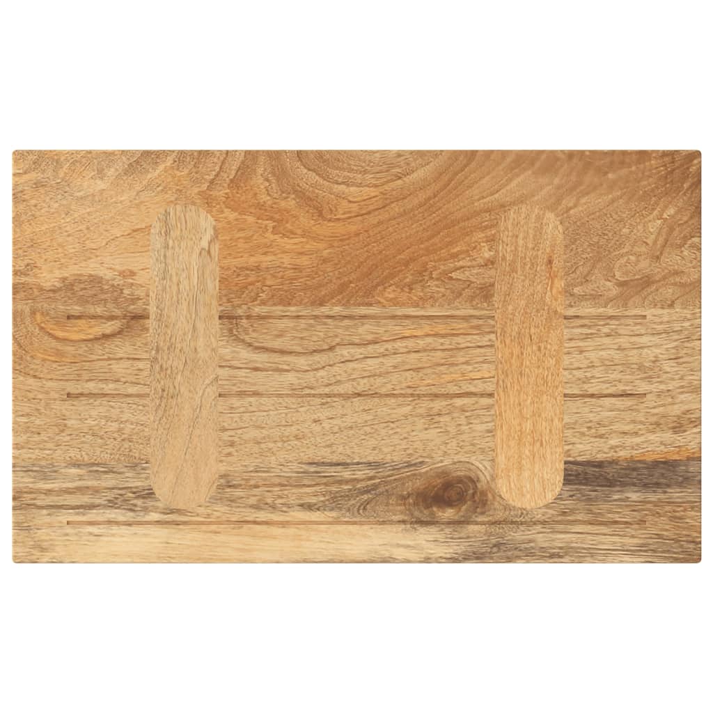 bordplade 40x20x3,8 cm rektangulær massivt mangotræ