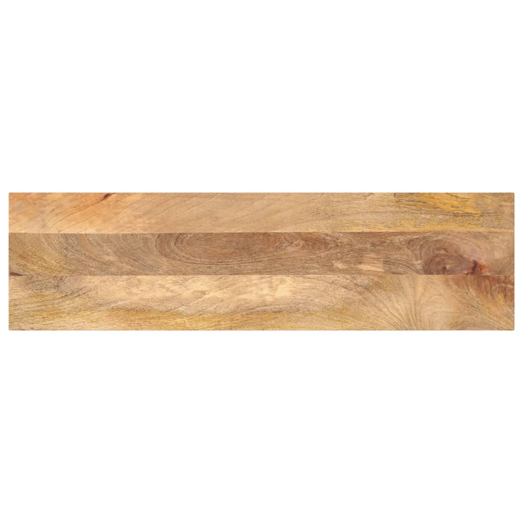 vidaXL bordplade 100x30x3,8 cm rektangulær massivt mangotræ