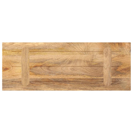 bordplade 90x40x3,8 cm rektangulær massivt mangotræ